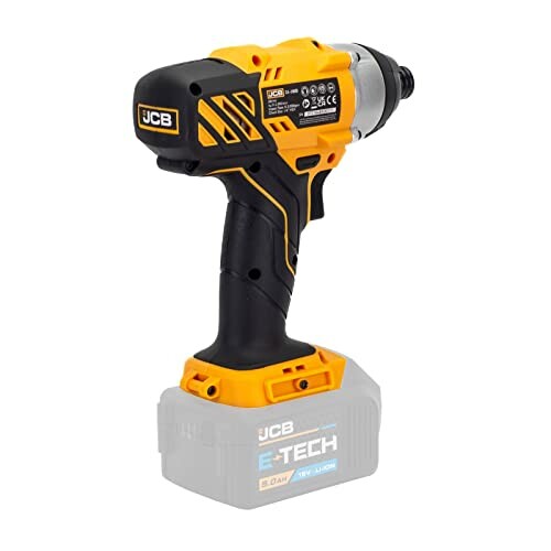 JCB cordless drill with battery pack