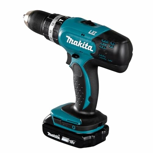 Makita cordless drill with battery