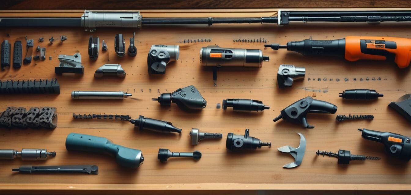 Cordless rotary tool attachments