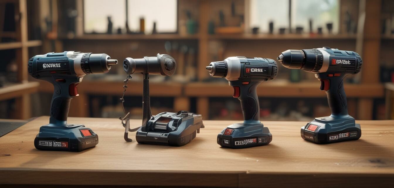 Best Cordless Drills for Home Renovation Projects