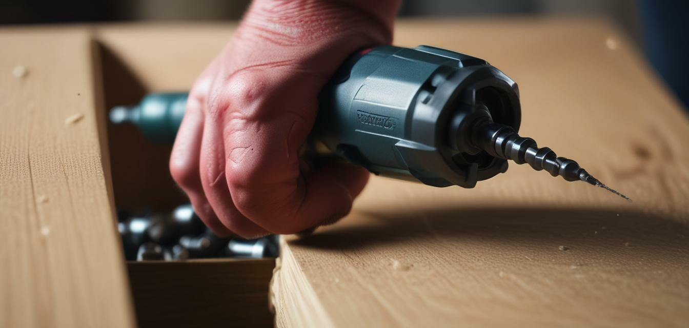 Impact driver usage