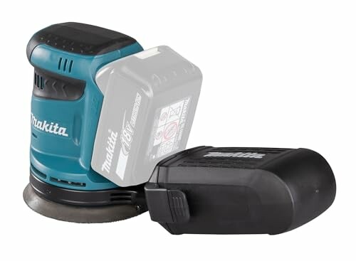 Makita cordless sander with battery